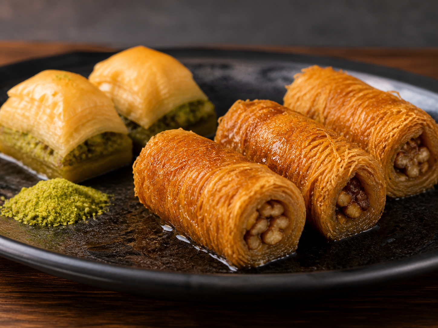 Erzurum kadayıf dolma en baklava